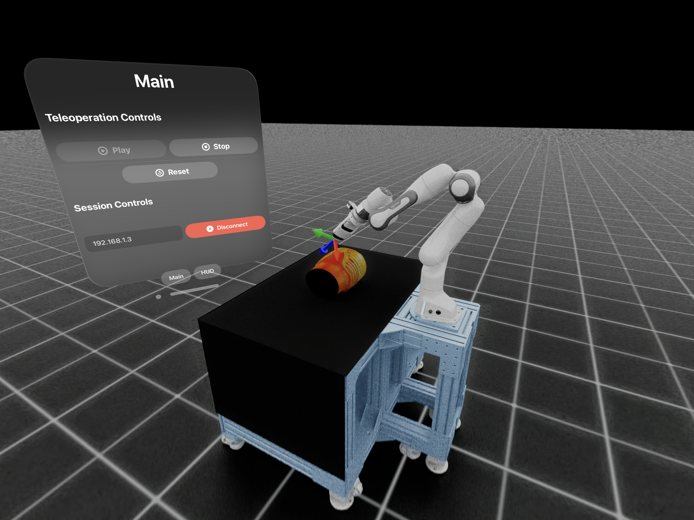Robotic Surgery with XR Client